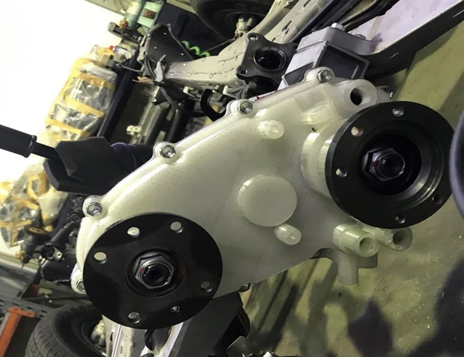 3d Scanning and redesign Transfer case